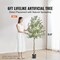 Artificial Olive Tree Tall Faux Potted Plant for Home Office Indoor Outdoor Decor